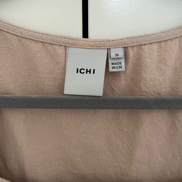 ICHI cotton button down top - Picture 2 of 8